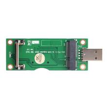 Mini PCI-E к USB-адаптеру с слотом для SIM-карты 8pin для модуля WWAN/LTE 2024 - купить недорого