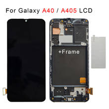 Оригинальный Для Samsung Galaxy A40 SM-A405F ЖК-экран Замена для Galaxy A40 A405 A405F ЖК-дисплей OLED A40 2024 - купить недорого