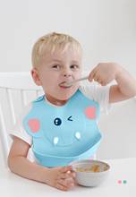 Детские вещи Водонепроницаемый Еда класс силиконовый нагрудник детская стильная футболка с изображением персонажей видеоигр Регулируемый слюнявчик, мягкие и удобные детские слюни нагрудник 2024 - купить недорого