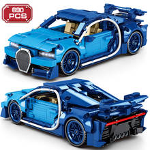 Technical Creative Famous Super Speed Car Building Blocks Expert Racing Sports Vehicle Kits Model Bricks Toys Gift for Childrens 2024 - buy cheap
