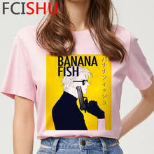Banana Fish top tees t-shirt male 2021 ulzzang couple  t shirt 2024 - buy cheap