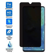 2.5D Privacy Tempered Glass For Huawei Mate 20 X Anti Spy Protective Film For Huawei Mate 20 20X Anti Peeping Screen Protector 2024 - buy cheap