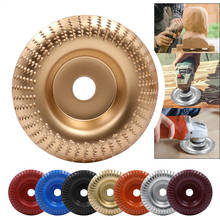 Quality 16mm 5/8" Bore Wood Angle Grinding Wheel Arc/Flat/Bevel Sanding Carving Rotary Tool Abrasive Disc For Angle Grinder 2024 - buy cheap