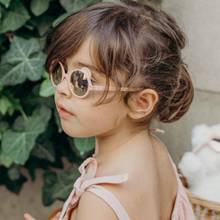 2020 novo clássico crianças bebê rodadas óculos de sol da forma do vintage crianças óculos de plástico meninos e meninas uv400 2024 - compre barato