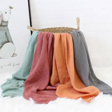 12 Colors Available Bamboo Cotton Baby Blankets 60*60cm Soft Newborn Organic Feeding Burp Cloth Towel Scarf Muslin Swaddle Wrap 2024 - buy cheap