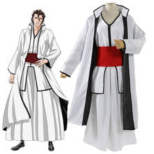 Anime Bleach Cosplay Costumes Aizen Sousuke Cosplay Costume Halloween Carnival Party Kimono Cosplay Costume halloween dress 2024 - buy cheap