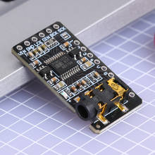 Decodificador estéreo dac 3.5mm, i2s pcm5102, módulo auxiliar de reprodutor, economiza espaço de som e caixas para raspberry pi 2024 - compre barato