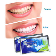 Gel Teeth Whitening Strips Tooth White kit Oral Hygiene Dental Care Strip For False Teeth Veneers Dentist Seks Whiten Gel 2024 - buy cheap