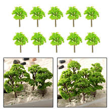 10x Scenery Tree Railroad Train Garden Architecture Model Trees Diorama 2024 - buy cheap