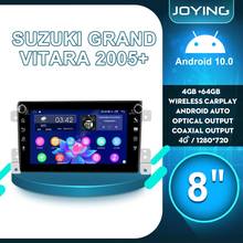 8 Inch Autoradio 1 Din Android 10 Car Radio Stereo Head Unit For Suzuki Grand Vitara 2005+ Multimidia Audio Player Carplay DVR 2024 - buy cheap