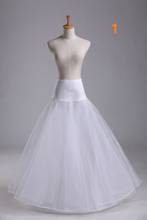 Hot Sell Many Styles Bridal Wedding Petticoat Hoop Crinoline Prom Underskirt Fancy Skirt Slip 2024 - buy cheap