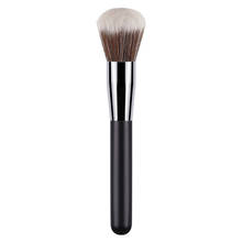 1Pcs Makeup Brushes Black Silver Wooden Handle For Powder Blush Foundation Face Professional Beauty Cosmetics Brush Tools 2024 - buy cheap