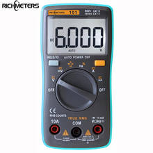 RICHMETERS RM101 Digital Multimeter 6000 counts Backlight AC/DC Ammeter Voltmeter Ohm Portable  Meter voltage meter 2024 - buy cheap