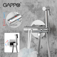 GAPPO-grifo de bidé termostático de latón macizo, mezclador de agua para ducha de baño, bidé higiénico, negro/cromo 2024 - compra barato