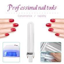 Professional U-shaped 365nm Nail Art UV Gel Dryer 9W Light Lamp Tube Replacement Tube Nail Curing Dryer Nail Manicure Tool 2024 - buy cheap