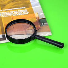 Lupa de leitura lente de vidro 5x 60mm, manual, intensificador joia zoom 1 peça 2024 - compre barato