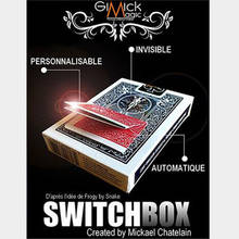 SWITCHBOX (truco + instrucciones en línea) de Mickael chateelain, trucos de magia, tarjeta de accesorios de magia, juguetes de magia, ilusionismo, mago 2024 - compra barato