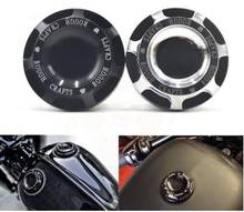 Aluminum Fuel Gas Tank Oil Cap for Harley Sportster Dyna Softail Touring XL 883 1200 2024 - buy cheap