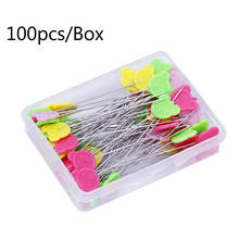 100pcs Stainless Steel Embroidery Patchwork Pins Dressmaking Pins Accessories Tools Sewing Marker Needle DIY Sewing Accessories 2024 - buy cheap