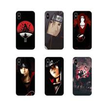 Для Apple iPhone X XR XS 11Pro MAX 4S 5C SE 6S 7 8 Plus ipod touch 5 6 прозрачные мягкие чехлы Naruto Shippuden Uchiha Itachi 2024 - купить недорого