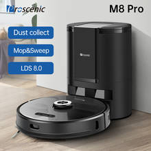Proscenic M8 Pro Robot Vacuum Cleaner Sweeper Laser NavigationLDS8.0 2700pa App Voice Control 5200mAhBattery Auto Dust Collector 2024 - buy cheap