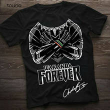T-Shirt Men Panther RIP Chadwick Boseman Wakanda forever signature shirt 2024 - buy cheap