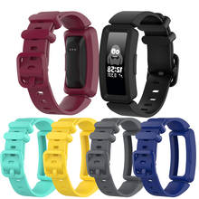 Silicone macio colorido pulseira de relógio para fitbit inspire/inspire hr/fitbit ace2 pulseira de substituição inteligente 2024 - compre barato