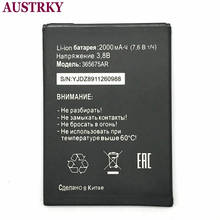 2000mAh 365675AR battery for Tele2 Li-ion Polymer Cell Phone Original Replacement Batteries In stock Tracking code 2024 - buy cheap