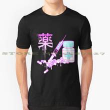 Camiseta manga comprida para menhera, camiseta modelo kawaii pastel goth fairy 2024 - compre barato