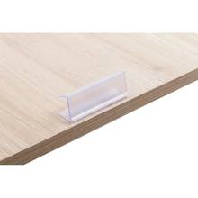 Glass Wood Edge Grip Mounting Data Strip Price Talker Shelf Top Label Holder Sign Display Clip 2024 - buy cheap