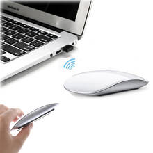 CHYI Magic Wireless Arc Touch Ultra Thin Computer Mouse Ergonomic Usb Optical PC 2 Mause 3d Slim Mice For Apple Macbook Laptop 2024 - buy cheap