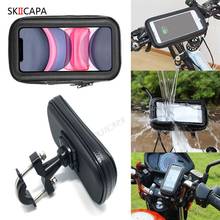 Phone Holder Motorcycle Bicycle Telephone Bag For Iphone 12 Mini 8 Samsung M51 VIVO OPPO Mobile Support Stand Waterproof Case 2024 - buy cheap