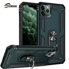 Capa de celular com anel de metal, magnética, suporte com fivela, militar, para iphone 12 mini, 11 pro, xs max, xr, x, 6, 6s, 7, 8 plus, se 2020 2024 - compre barato