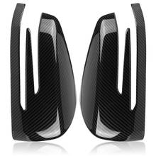 Carbon Fiber Side Rearview Mirror Cap Cover Trim For Mercedes Benz A B C E GLA Class W204 W212 Rear Mirror Housing Sticker 2024 - buy cheap