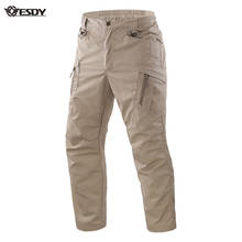 ESDY-Pantalones tácticos militares para hombre, pantalón de asalto de camuflaje IX9, multibolsillo, SWAT de combate, impermeable, resistente al desgaste 2024 - compra barato