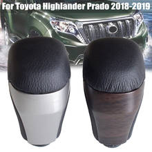 Perilla de cambio de marchas automático para Toyota Highlander Prado 2018-2019, palanca de cambios de mano, vara con engranajes, estilo de coche 2024 - compra barato