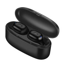 Настоящие беспроводные наушники PK Redmi Airdots, Bluetooth наушники Mini TWS 5,0, стерео игровая гарнитура с микрофоном для телефона Xiaomi huawei 2024 - купить недорого