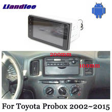 Автомобильный GPS DVD-плеер для Toyota Probox XP50/XP160 2002-2020, стереомагнитола на Android, головное устройство, HD сенсорный экран, GPS-навигация 2024 - купить недорого
