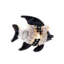 Популярная новинка, Мужская брошь в европейском стиле с надписью «kiss fish», брошь с надписью «ms», высококачественная одежда для костюма 2024 - купить недорого