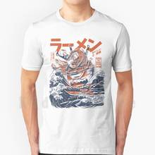 The Great Ramen Off Kanagawa T Shirt Cotton Men Diy Print Cool Tee Japan Japanese Retro Oldschool Vntage Food Ramen Lamen Kaiju 2024 - buy cheap