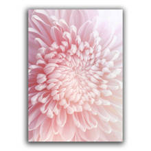 5D DIY Poured Glue Diamond Painting Kits Scalloped Edge Pink Chrysanthemum Elegant Flower Wall Art Nordic Living Room Decoration 2024 - buy cheap