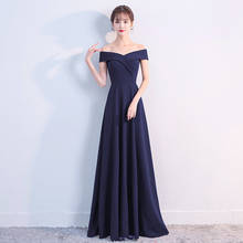 Черные вечерние платья без плеча, китайское модное вечернее платье Qi Pao, женское китайское платье Cheongsam, современный Восточный стиль Qipao 2024 - купить недорого