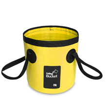12L 20L portable bucket water storage bag storage bag waterproof water bag fishing folding bucket MJ0703 2024 - buy cheap