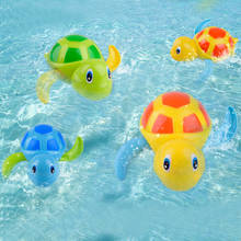 1 шт. случайный Цвет с милыми животными для ванной Fish заводные игрушки бег Заводной Классические игрушки игрушка для купания новорожденных Пружинные игрушки для детей 2024 - купить недорого