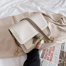 Brand Designer PU Leather Women's Crossbody Bag Retro SImple Messenger Bag Small Flap 2024 - buy cheap