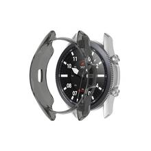 Capa tpu para samsung galaxy watch 3, 41mm 45mm, capa protetora macia, case amortecedor 2024 - compre barato