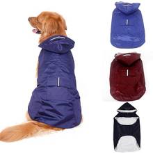 Reflective Dog Raincoat Rain Jacket Jumpsuit Waterproof Pet Clothes Safety Rainwear Outdoor Rain Jacket Poncho For  Dogs 2024 - buy cheap
