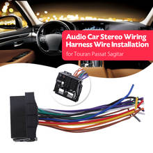 Car Stereo Wire Harness Audio Radio Harness ISO For VW Audi BMW X5/X4 Mini Golf Car Accessories 2019, auto Car accessories, Car Stereo harness, Car Audio Radio ISO Harness 2024 - buy cheap