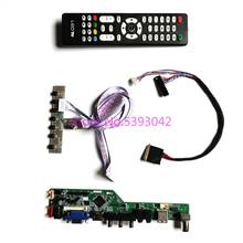 KIT para LP173WF1 (TL)(B4)/(TL)(B5)/(TL)(B6) panel LCD remoto VGA USB AV 40-Pin LVDS 1920*1080, placa de control de TV analógica 2024 - compra barato