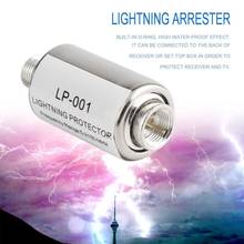 Lightning Protector Arrester Protector Coaxial Satellite TV Lightning Protection Devices Satellite Antenna 5-2150MHz Wholesale 2024 - buy cheap